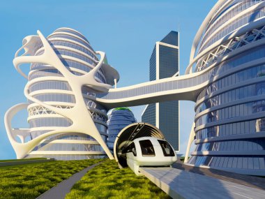 Ulaşım 3d render