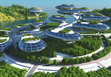 muhteşem bir şehir.