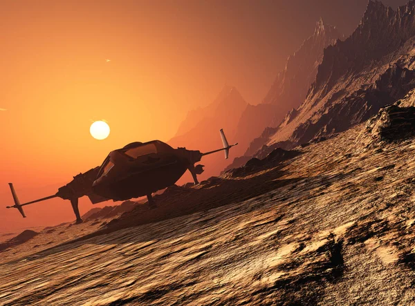  Gezegen. , 3d render