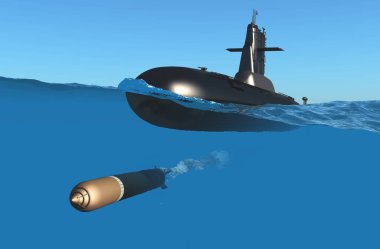 The military ship