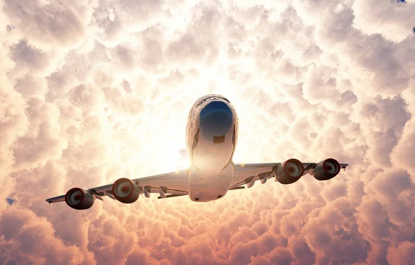 Avião de passageiros — Fotografia de Stock