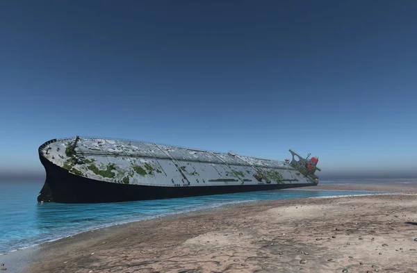 Грузовой корабль — стоковое фото