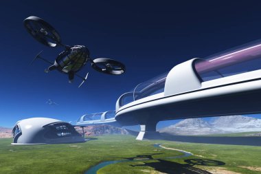 Geleceğin uçağı, 3D görüntüleme