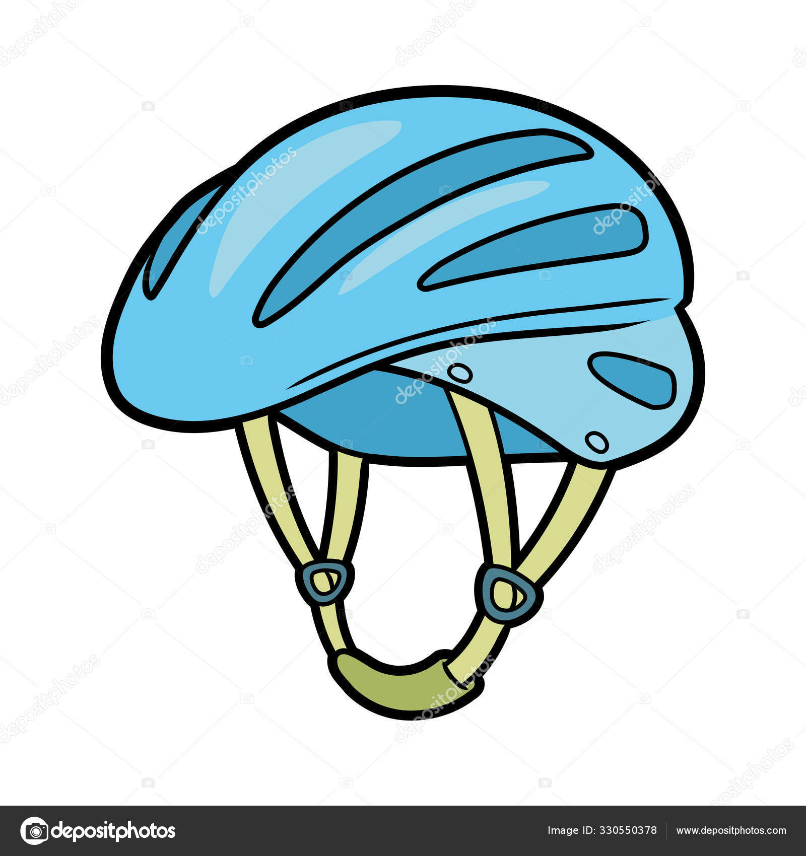 Bicycle Helmet Clipart