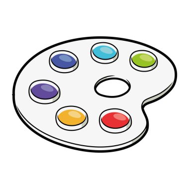 beyaz arka plan üzerine suluboya boya