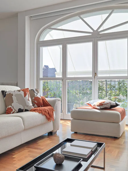 Interior view of a modern living room — Stock Photo, Image