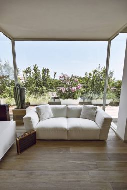 modern bir oturma odası iç görünüm 