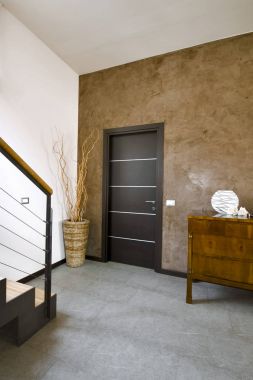 modern bir oturma odası iç görünüm