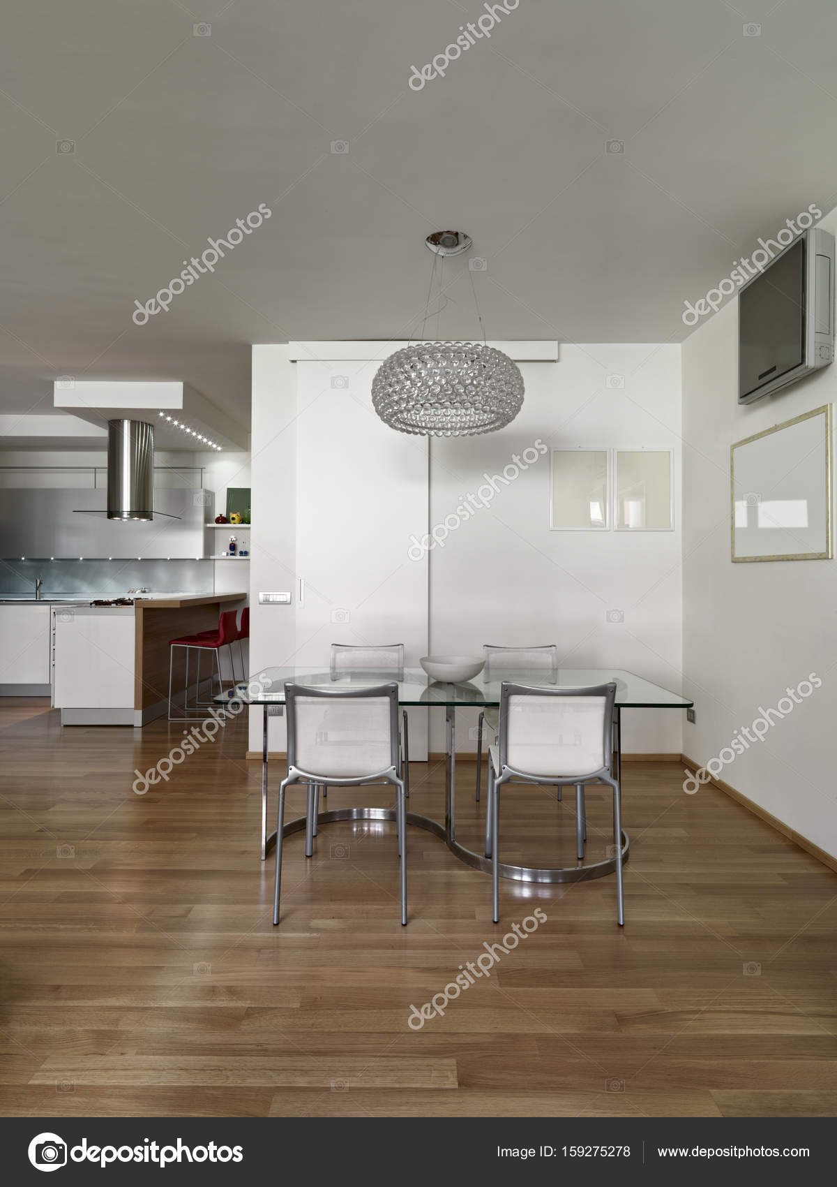 tiro interior de un salón comedor moderno — Foto de stock ... tiro interior de un salón comedor moderno — Foto de stock ...