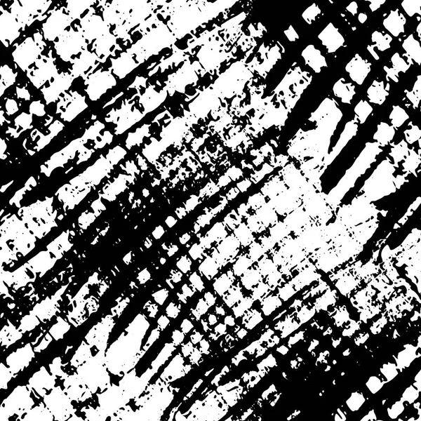 Вектор Чорно-білий безшовний візерунок чорнила — стоковий вектор