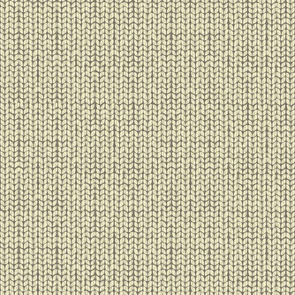 Fond tricoté en laine, motif fairisle enveloppant — Image vectorielle