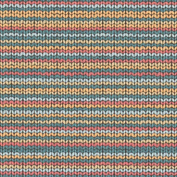 Tricot texture laine motif répété vecteur — Image vectorielle