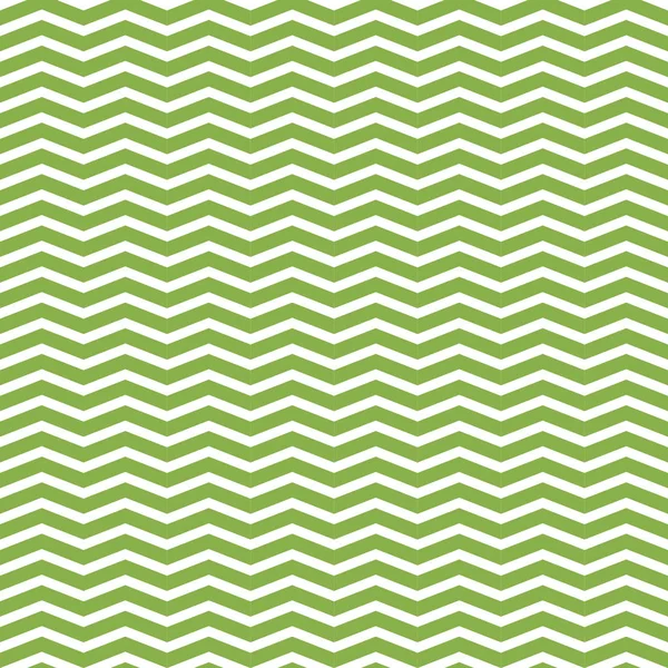 绿色和白色的曲折，无缝模式矢量 — 图库矢量图片
