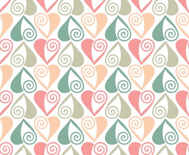 Vektör Sevgililer günü seamless modeli