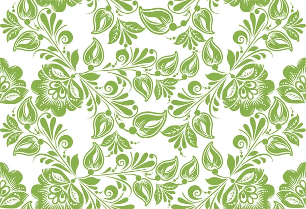 Greenery floral seamless pattern background — Stock Photo, Image