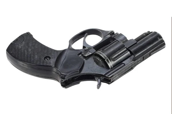 Револьвер Изолирован Белом Фоне — стоковое фото
