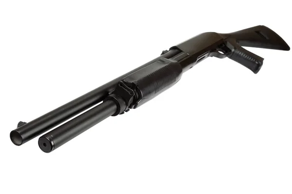 Semi-automatic pump action shotgun — Stock Photo, Image