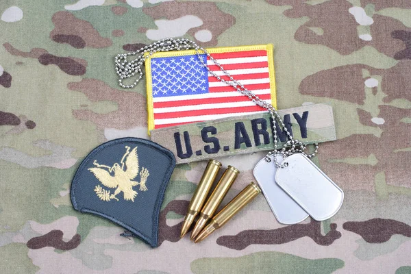 Kiew Ukraine September 2015 Army Specialist Rang Patch Flaggenaufnäher Mit — Stockfoto