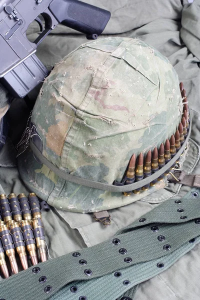Us army in vietnam - Konzept der vietnamesischen Kriegszeit — Stockfoto