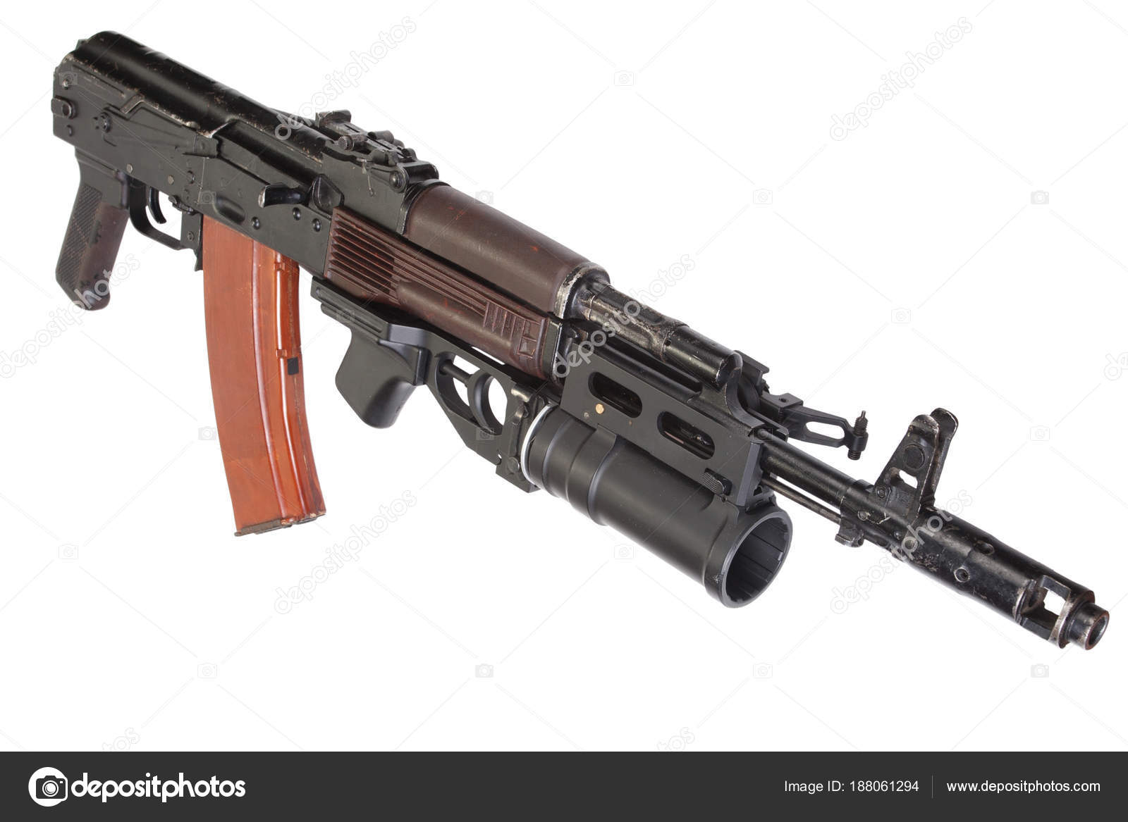 Kalashnikov Ak 74 With Gp 25 Grenade Launcher Stock Photo Image By C Zim90