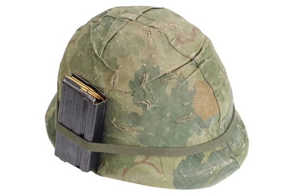 Army Helmet Vietnam War Period 1964 1974 — Stock Photo, Image