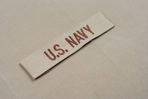 Kiev, ukraine - 9. Mai 2015. us marine branch tape on uniform — Stockfoto