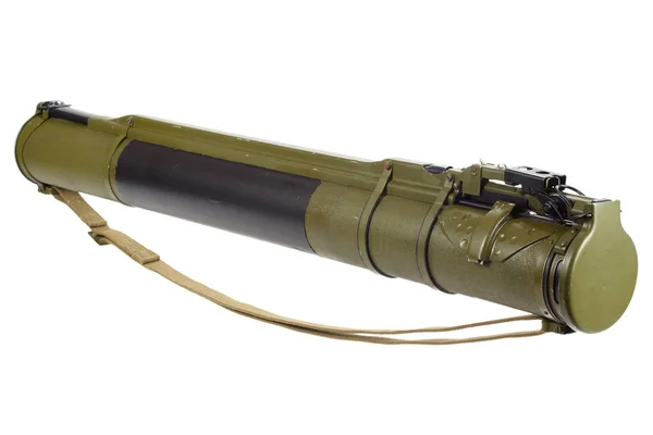 Tank Rocket Propelled Grenade Launcher Bazooka Type Isolated White — Stock Photo, Image