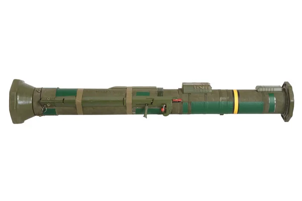 Tank Raket Aangedreven Granaatwerper Geïsoleerd Wit — Stockfoto
