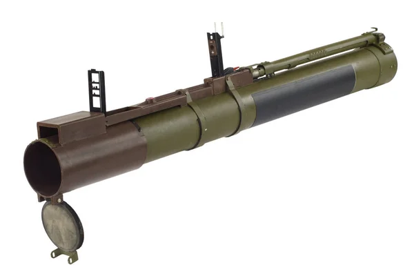 Tank Rocket Propelled Grenade Launcher Bazooka Isolated White — Stock Photo, Image