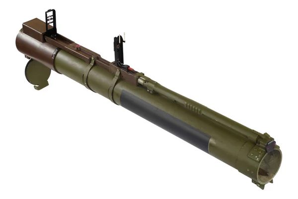 Tank Rocket Propelled Grenade Launcher Bazooka Isolated White — Stock Photo, Image