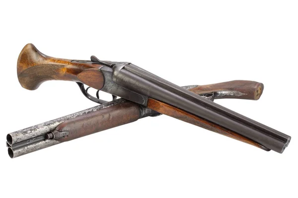 A pair of sawn-off shotguns — Stock Photo, Image