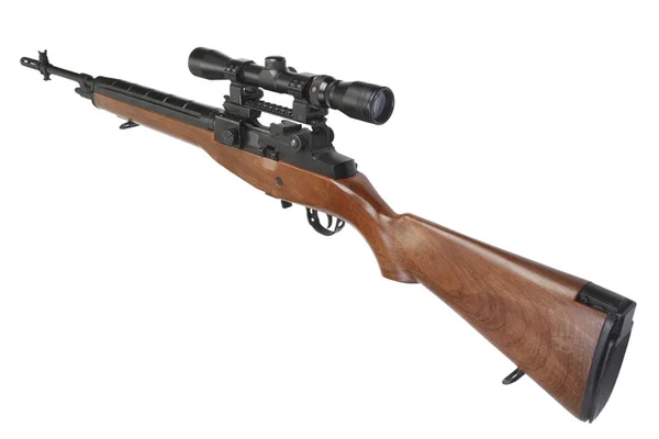 M14 Sniper Rifle Isolated — Stock Photo, Image