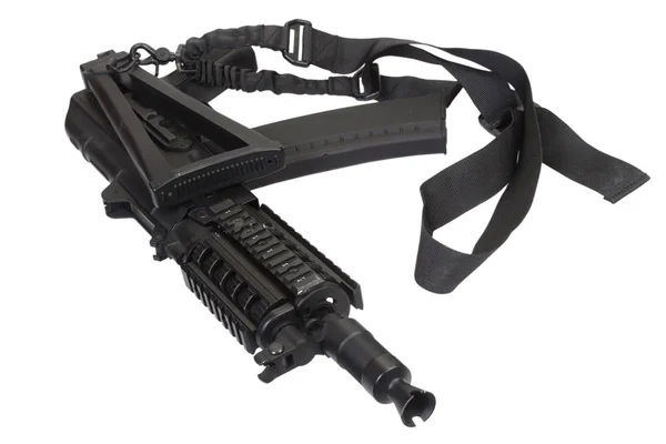 Kalashnikov Isolerad Vit — Stockfoto