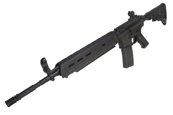 M16 Rifle Isolated White Background — Stock Photo, Image