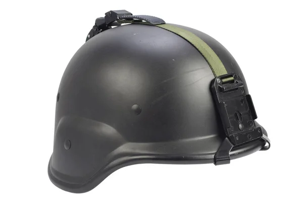 Nosotros Ejército Kevlar Casco Aislado Whhite — Foto de Stock