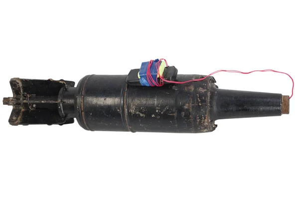 Dispositif explosif improvisé (IED) provenant d'un projectile de réservoir — Photo