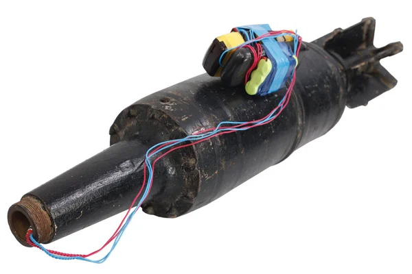 Improvised explosive device (IED ) from tank projectile — Stock Photo, Image