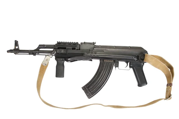 Kalashnikov Aislado Blanco —  Fotos de Stock