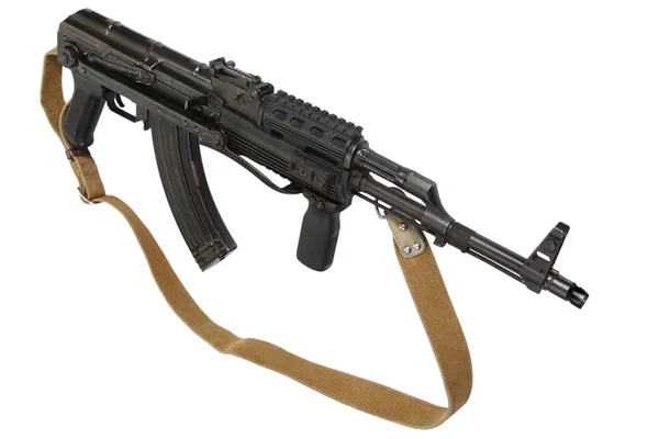 Kalashnikov Isolerad Vit — Stockfoto