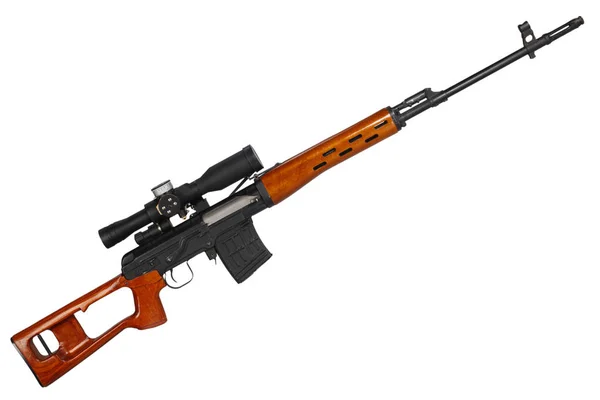 Rifle de francotirador SVD aislado — Foto de Stock