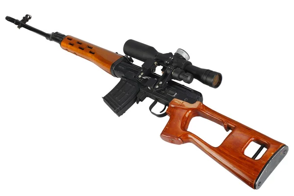 Rifle de francotirador SVD aislado — Foto de Stock