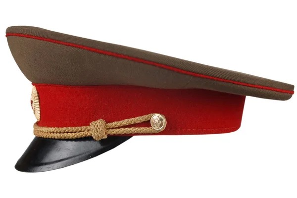 Soviet Army infantry officer forage cap — 스톡 사진