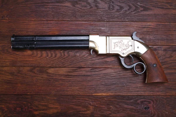 Wild West vintage wapen - Volcanic Repeating Pistol — Stockfoto