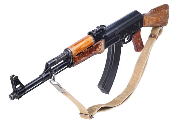 Rare first type model AK - 47 assault rifle — Stock Photo, Image