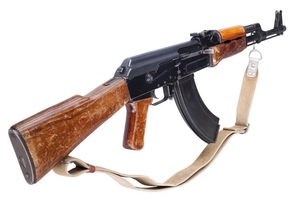 Zeldzaam eerste type model Ak - 47 aanvalsgeweer — Stockfoto