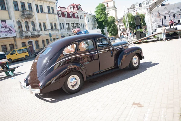 Kamyanets Podilsky Ucrania Junio 2019 Retro Car Festival Kamyanets Podilsky — Foto de Stock