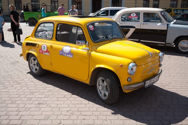 Kamyanets Podilsky Oekraïne Juni 2019 Retro Auto Festival Kamyanets Podilsky — Stockfoto