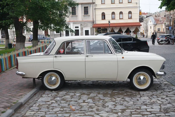 Kamyanets Podilsky Ucrânia Junho 2019 Retro Car Festival Kamyanets Podilsky — Fotografia de Stock