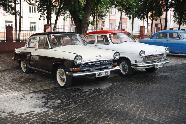 Kamyanets Podilsky Ukraine Juin 2019 Festival Voitures Rétro Kamyanets Podilsky — Photo