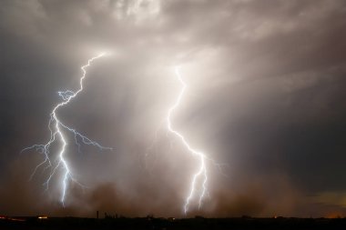 Arizona Haboob fırtınada doğuşu